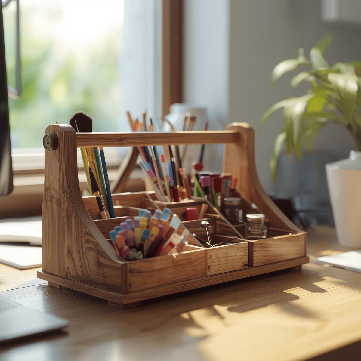 Desktop Craft Caddy